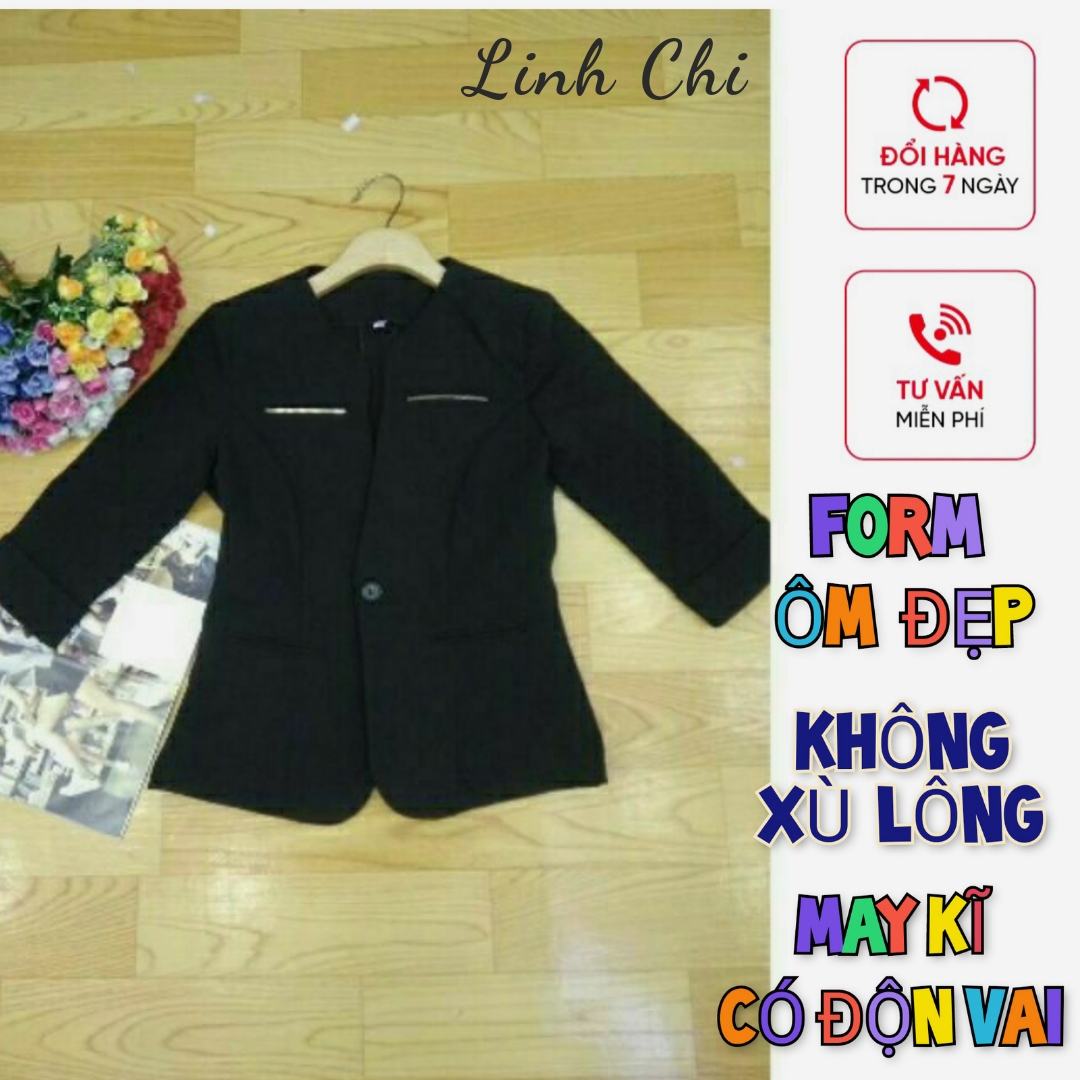 ÁO VEST ĐEN TAY LỠ 02