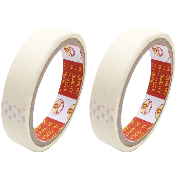 Bộ 2 băng keo giấy nhăn song lan 20 x 23 y