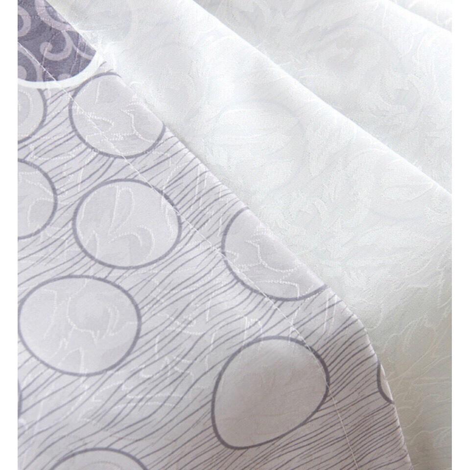 Rèm vải trang trí (có sẵn khoen) - HỌA TIẾT CHẤM BI PR018