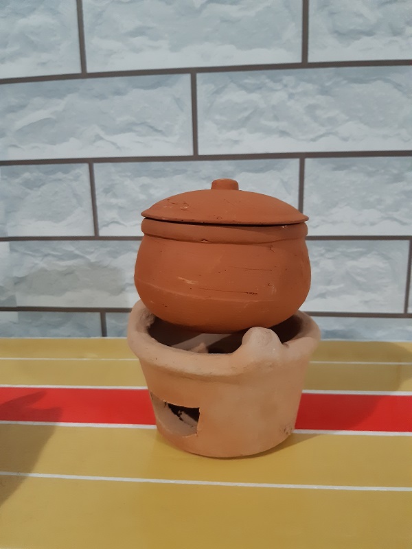 Combo lò đất và niêu mini nhỏ