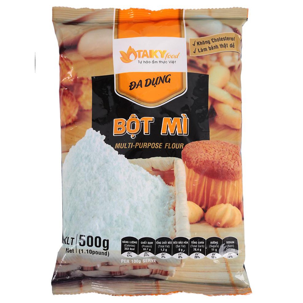 Bột mì đa dụng Tài Ký gói 500g