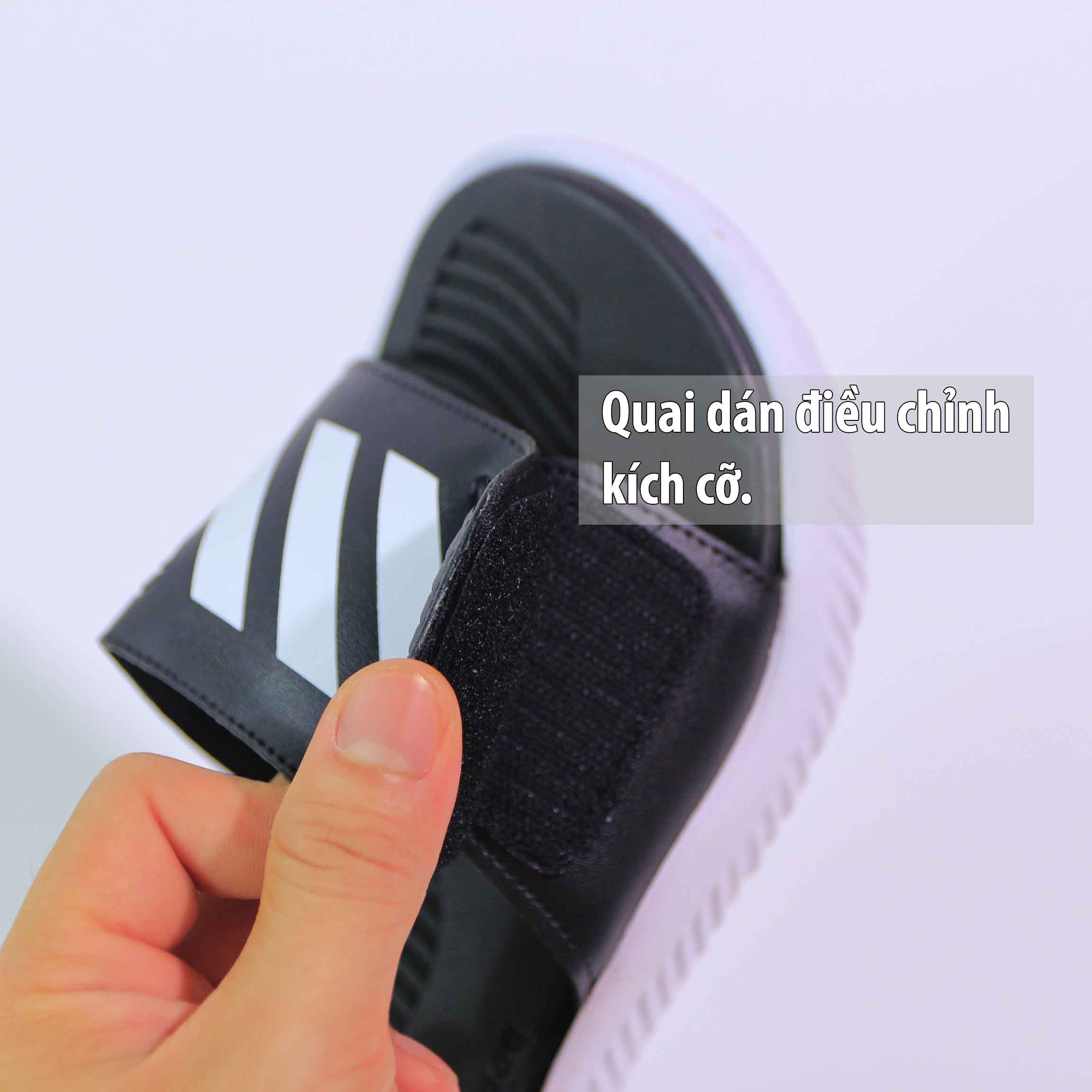 dép alpha.bounce nam 3 màu xám, đen, trắng