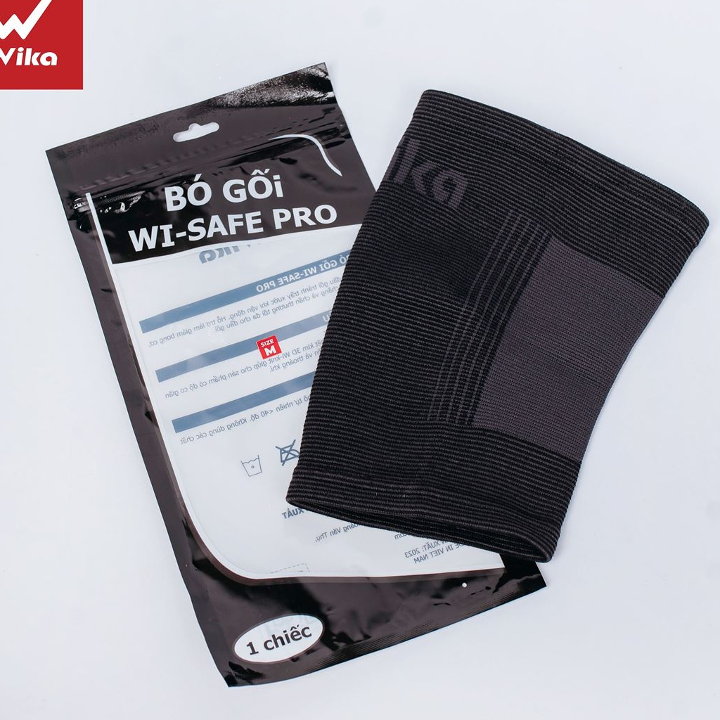 Bó gối wika wi-safe pro co giãn 4 chiều, đàn hồi tốt và thoáng khí