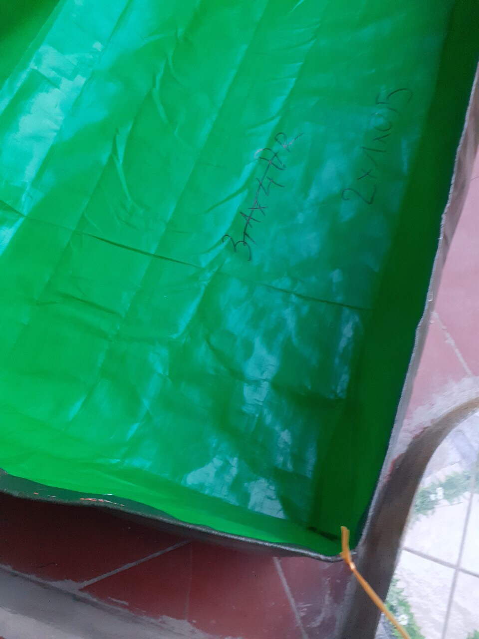 BỂ BƠI MINI BẰNG BẠT XANH LÁ( Kích thước 4x2x0.5 )
