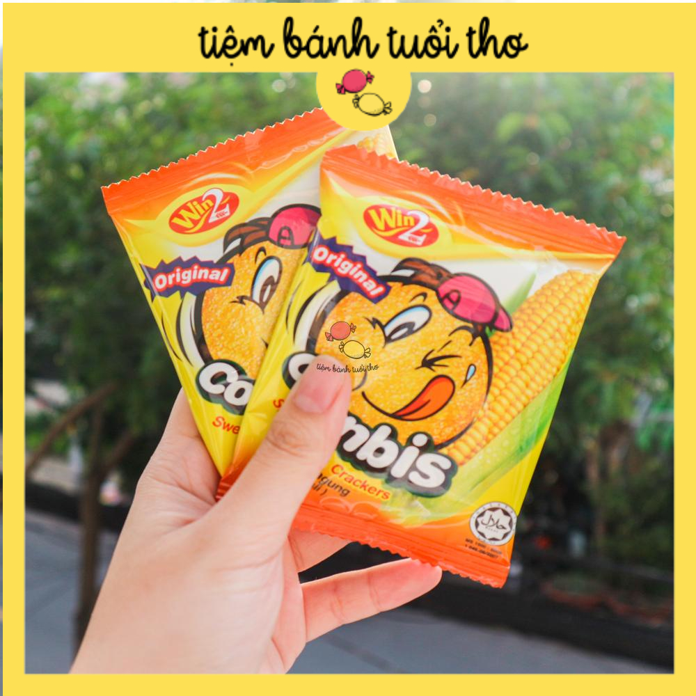 Bánh Bắp Cornbis Win2 Sweet Corn Crackers