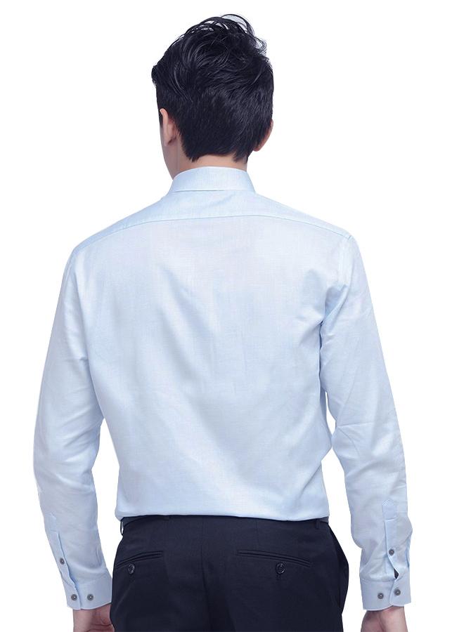 Sơ mi nam trẻ trung, lịch lãm (xanh nhạt)