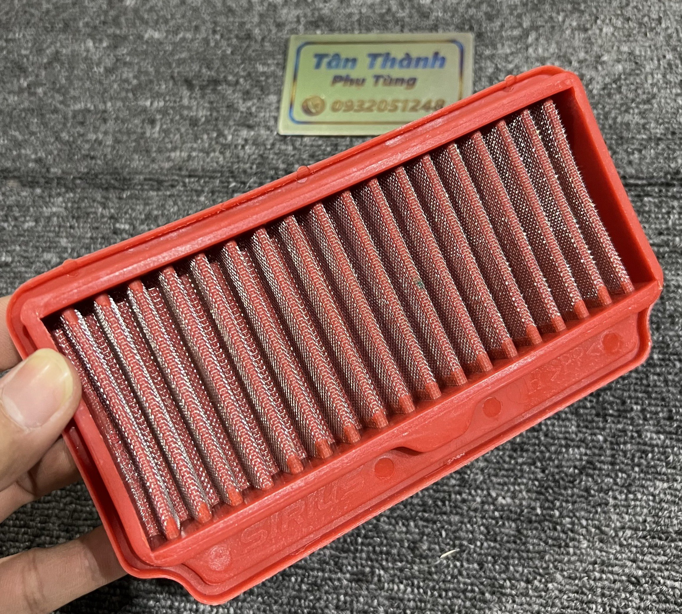 Lọc gió Sirius lưới thép