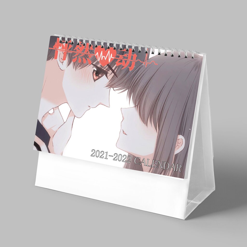 (Lịch 2024) Lịch Con Tim Rung Động in ảnh đẹp anime chibi idols lịch để bàn