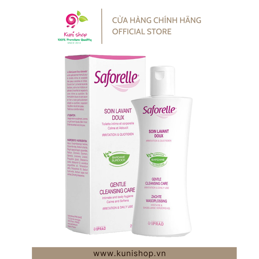 Gel rửa phụ khoa Saforelle
