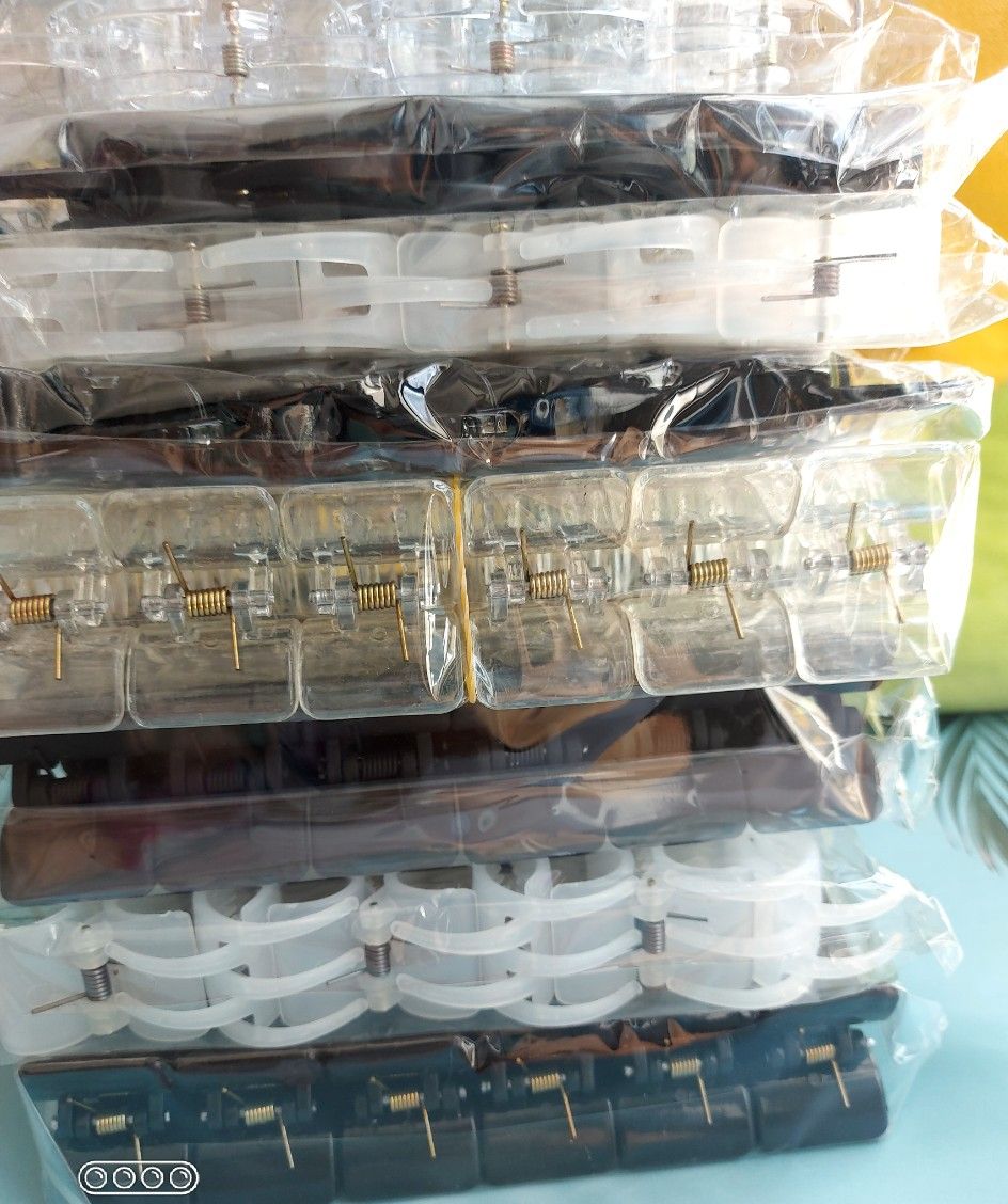 [HCM] SET 2 cái Kẹp tóc càng cua 3 Răng - 5 Răng nhiều màu