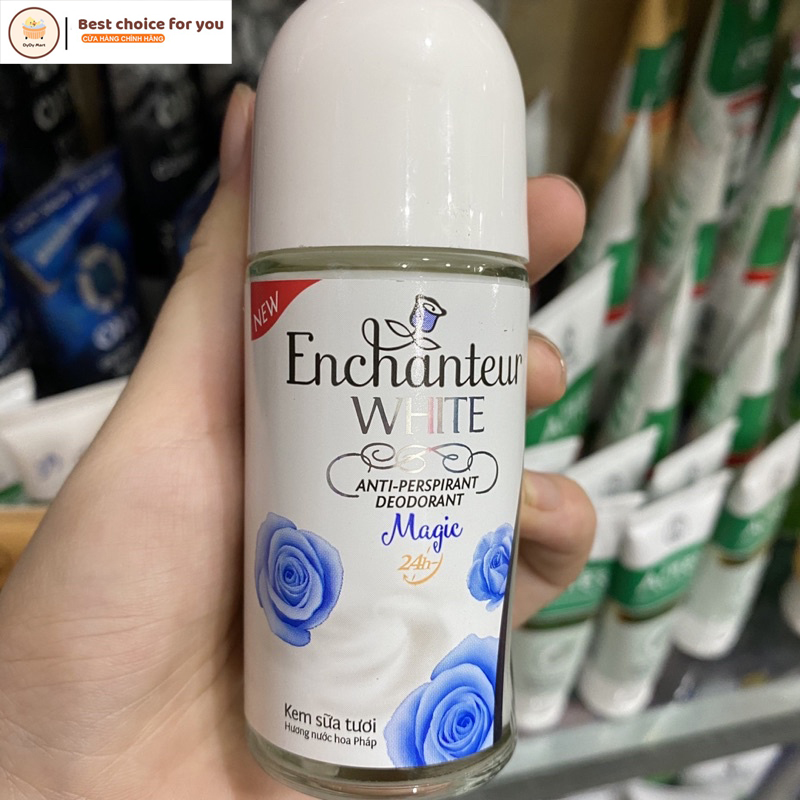 Lăn khử mùi trắng da Enchanteur Charming 50ml