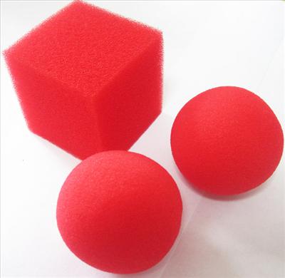Dụng cụ ảo thuật 2 hộp hóa 3 banh