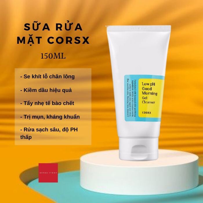 Sữa Rửa Mặt Cosrx Low Ph Good Morning Gel Cleans