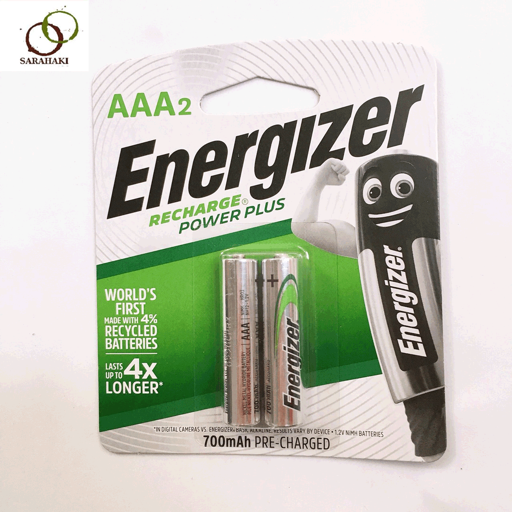 Combo 5 vỉ pin sạc AAA Energizer 700mAh (1 vỉ 2 viên) chính hãng