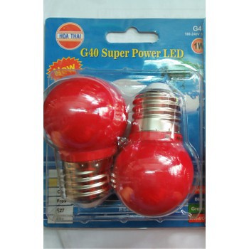 Bóng đèn led chanh 1w Hòa Thái [Rẻ vô địch] [Giá hủy diệt] [Có sẵn] [Ảnh thật]