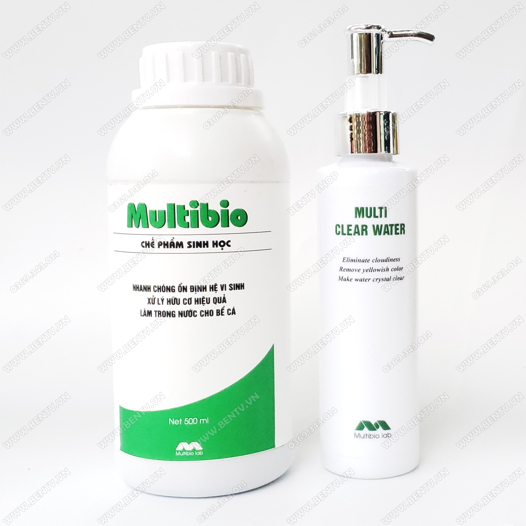 Multibio Chế Phẩm Sinh Học Làm Trong Nước Bể Thủy Sinh 125ml 250ml 500ml 1000ml