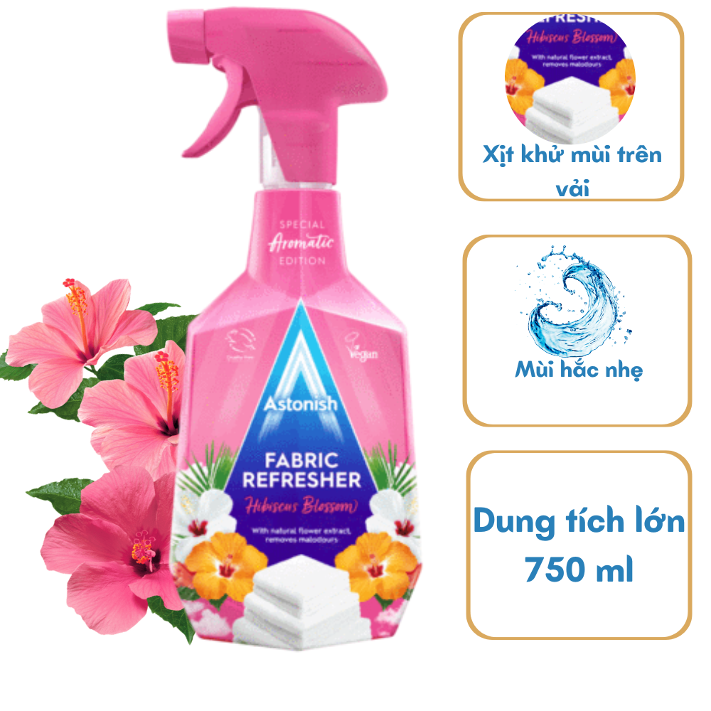 Bình xịt khử mùi - Hoa Phong Lữ Astonish C3430 (750ml)