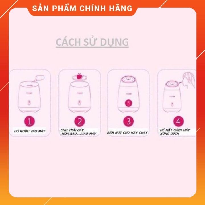 MÁY XÔNG HƠI DA MẶT