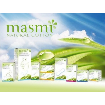 Tampon không cần đẩy 2 giọt hữu cơ (18m) - Masmi