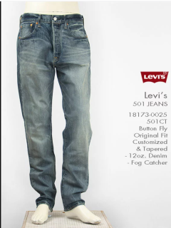 Quần jeans nam levi s 501 Original W30L32 Hàng Hiệu thumbnail