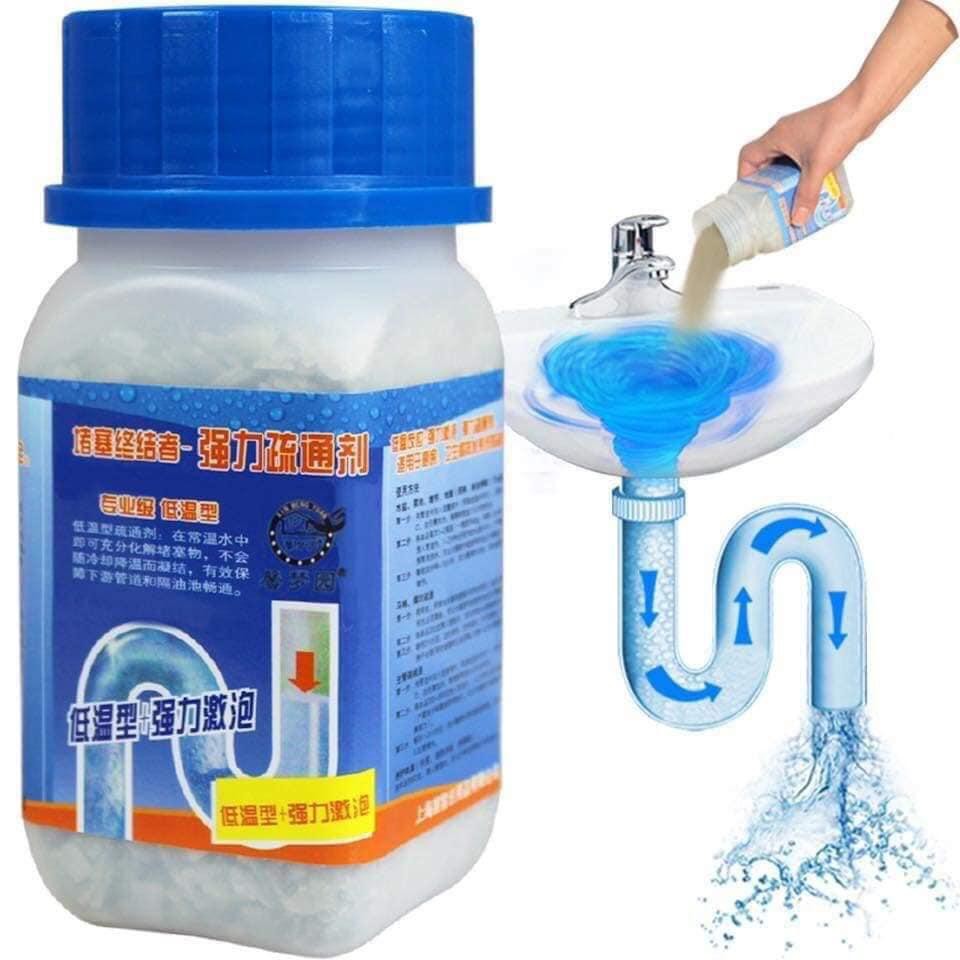 Bột thông tắc cống, Bột thông tắc bồn cầu, đường ống, Bột thông tắc ống, Bột thông tắc cống thần thánh