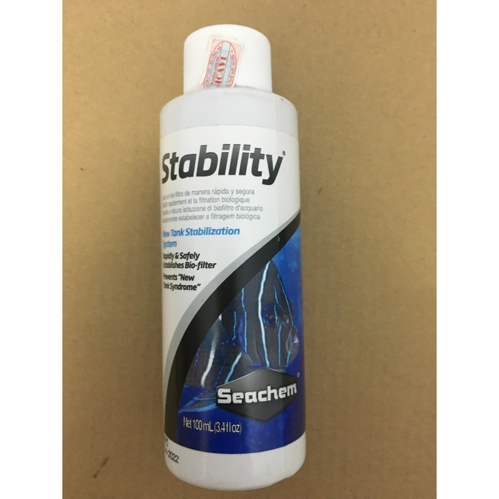 CHAI VI SINH HỒ CÁ -BỂ CÁ CẢNH - SEACHEM STABILITY