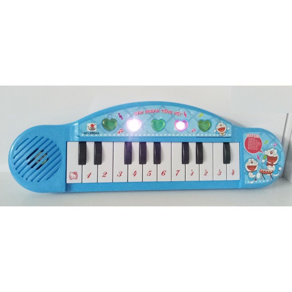 Đàn chơi đàn Organ Doraemon tiếng Việt cho bé