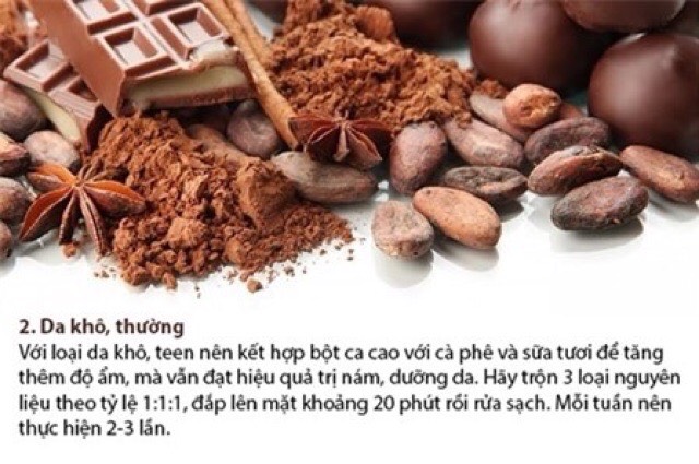 [HCM]Mặt Nạ Bột Cacao Cho Da Lão Hoá NTRL