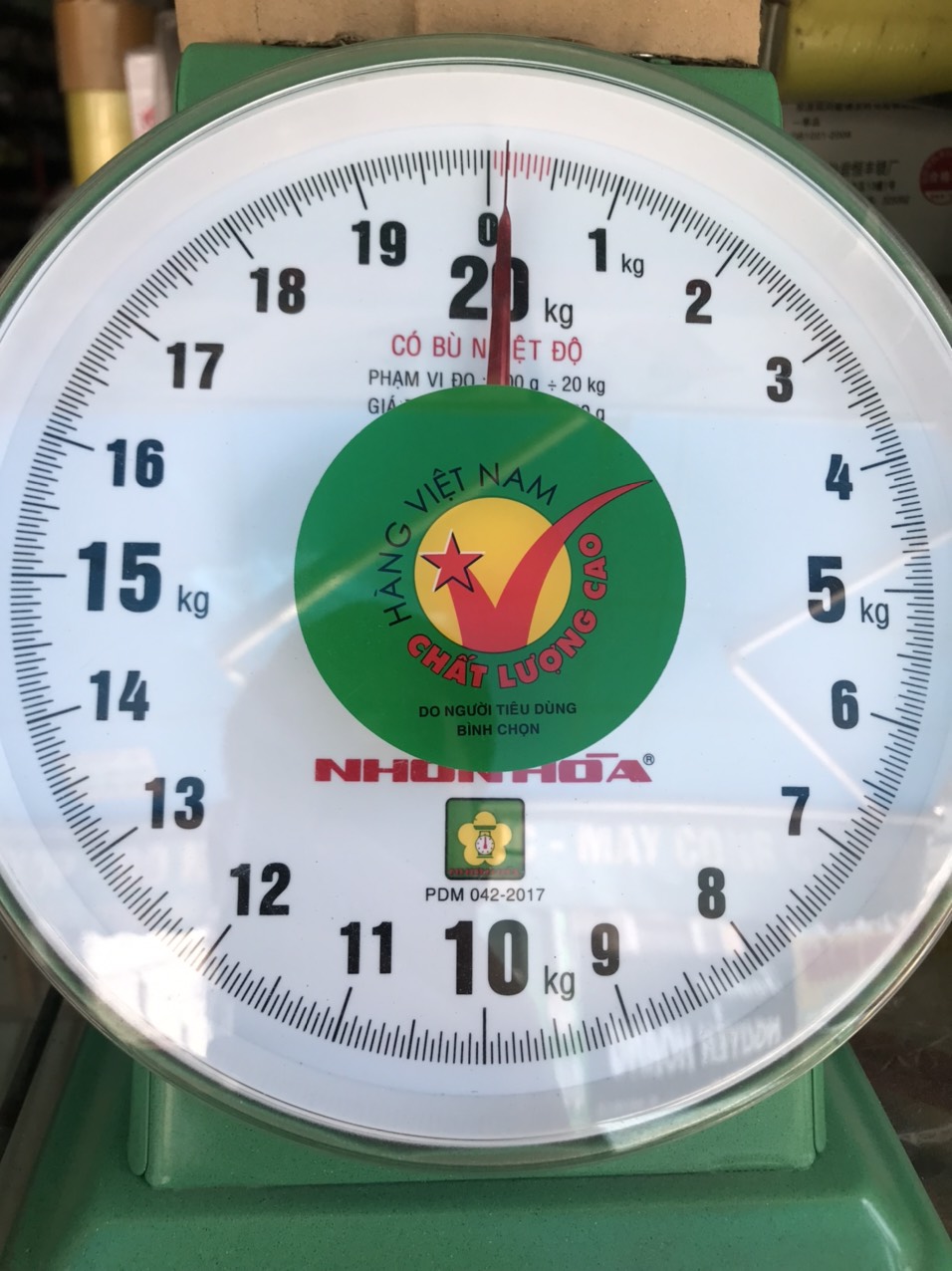 Cân đồng hồ Nhơn Hòa 20Kg