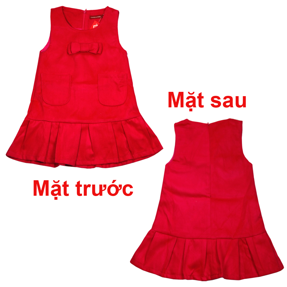 [ XẢ KHO ] Váy dạ cực xinh mặc tết HÀNG ĐẸP cho bé gái 2- 6 TUỔI - VD0500 - ẢNH THẬT- váy đầm cho bé váy dạ