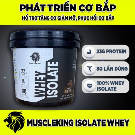 Tăng Cơ- Giảm Mỡ ( Whey Protein Isolate Muscleking ) 2Kg