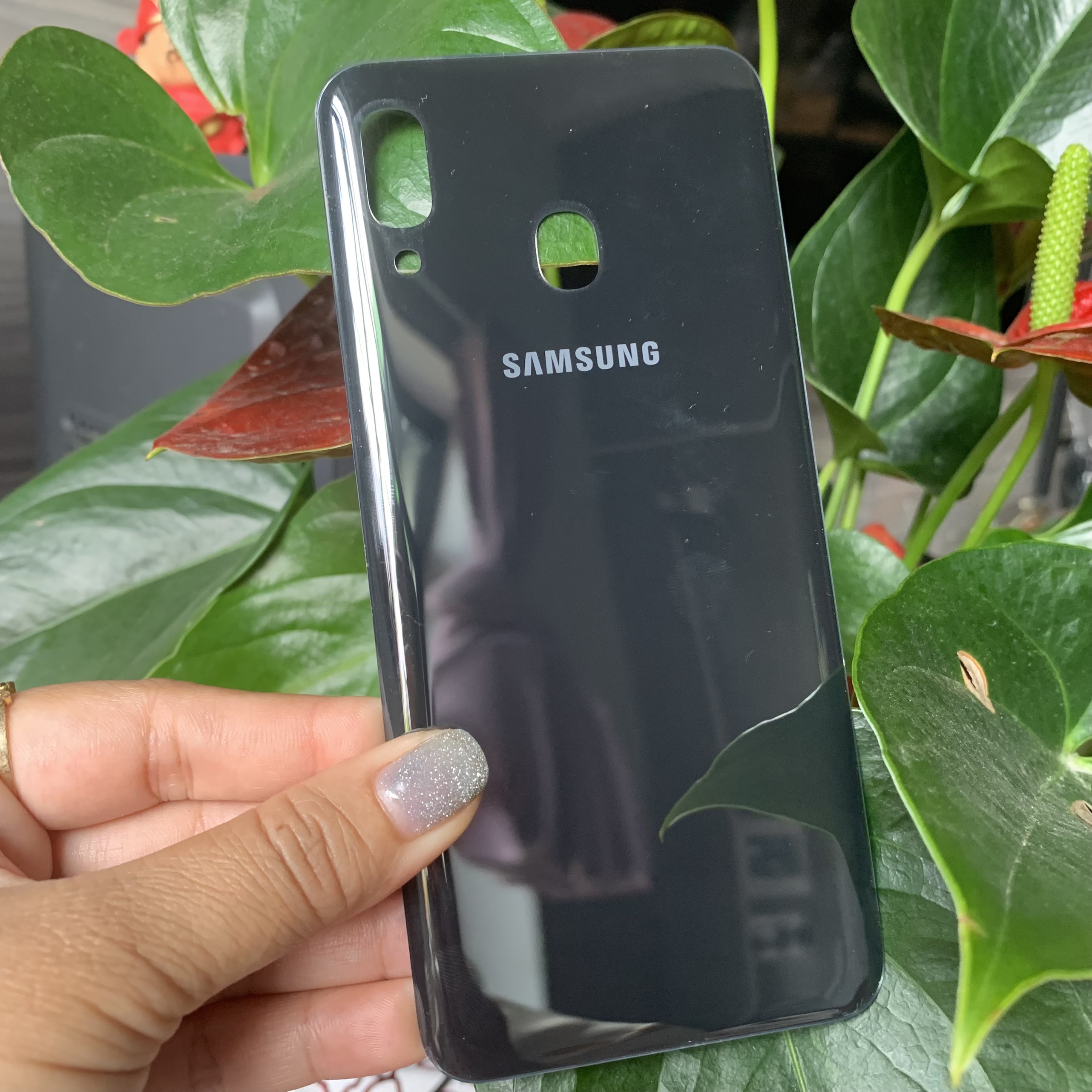 Nắp lưng samsung A30 lưng mỏng