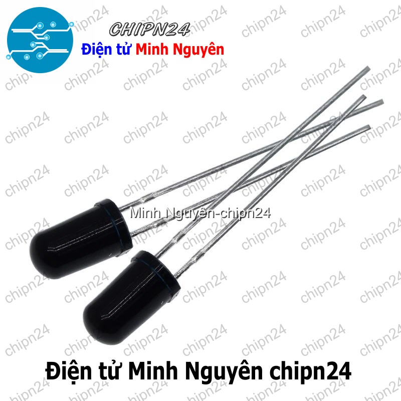 [5 con] (K129) Led Thu Hồng ngoại 5mm - HH000129