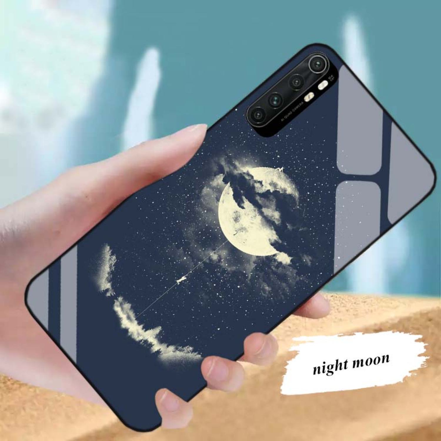 Ốp lưng xiaomi mi note 10, mi note 10 pro, mi note 10 lite mặt kính cường lực cao cấp, sang trọng thiết kế độc quyền