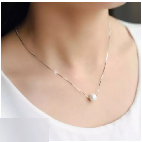 [HCM]?????? Bộ dây bạc mặt ngọc trai tuyệt đẹp (bạc thật 925 + mặt ngọc trai nuôi thật 100% )