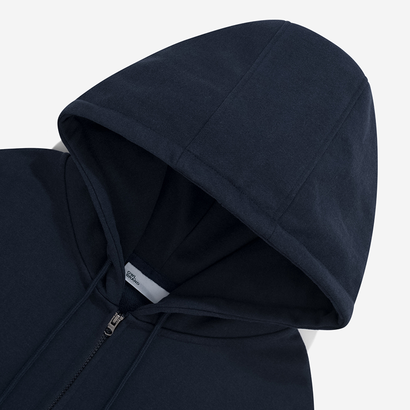 Áo Hoodie Owlbrand Fullzip/ Navy