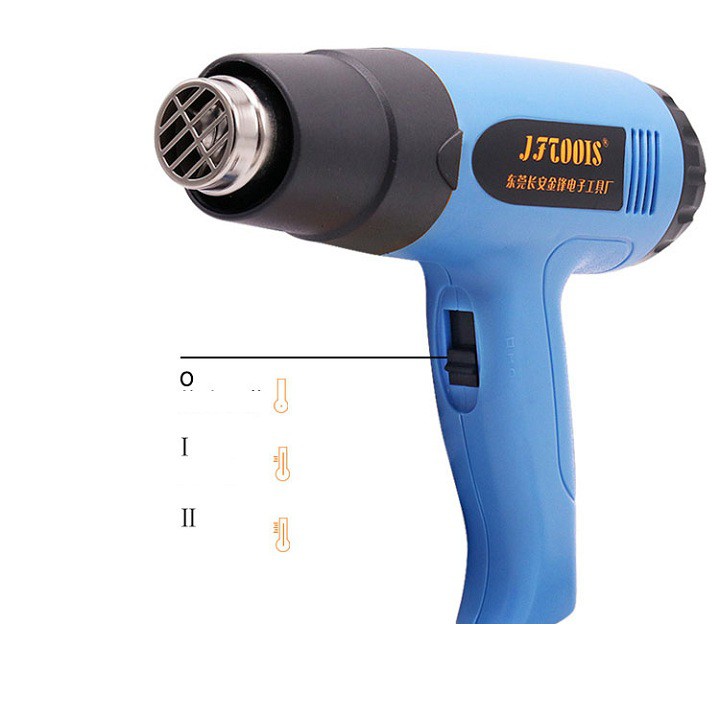 Máy khò nhiệt màng co1800w Máy khò nóng đóng hàng thổi hơi nóng sấy nilong, máy thổi nhiệt, máy thổi hơi nóng