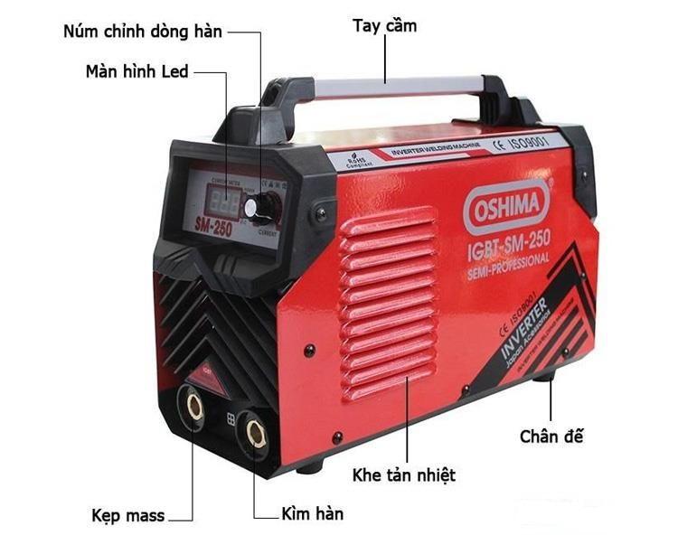 MÁY HÀN 2 BO OSHIMA IGBT SM-250