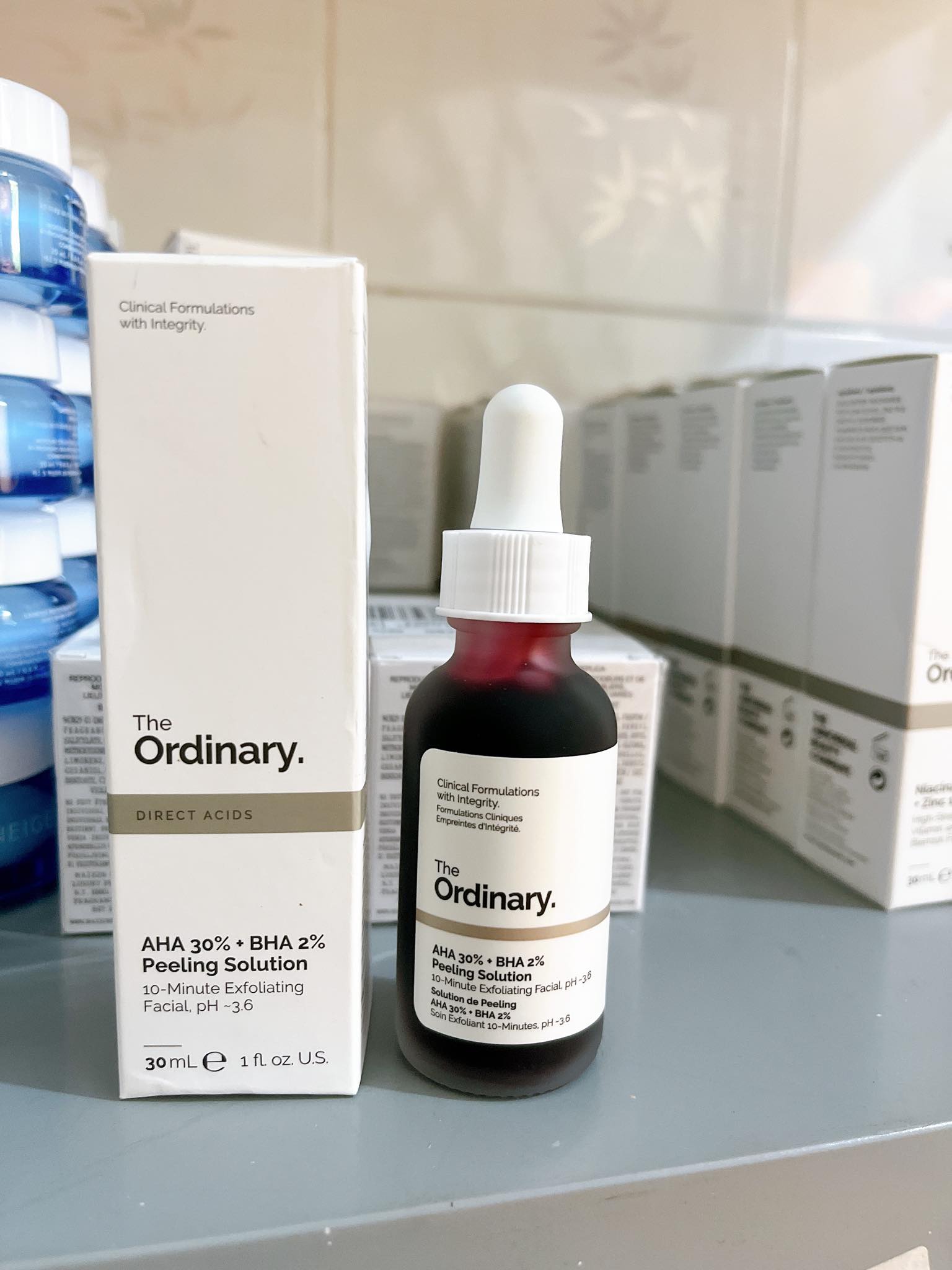 the ordinary aha 30 + bha 2 peeling solution 30ml