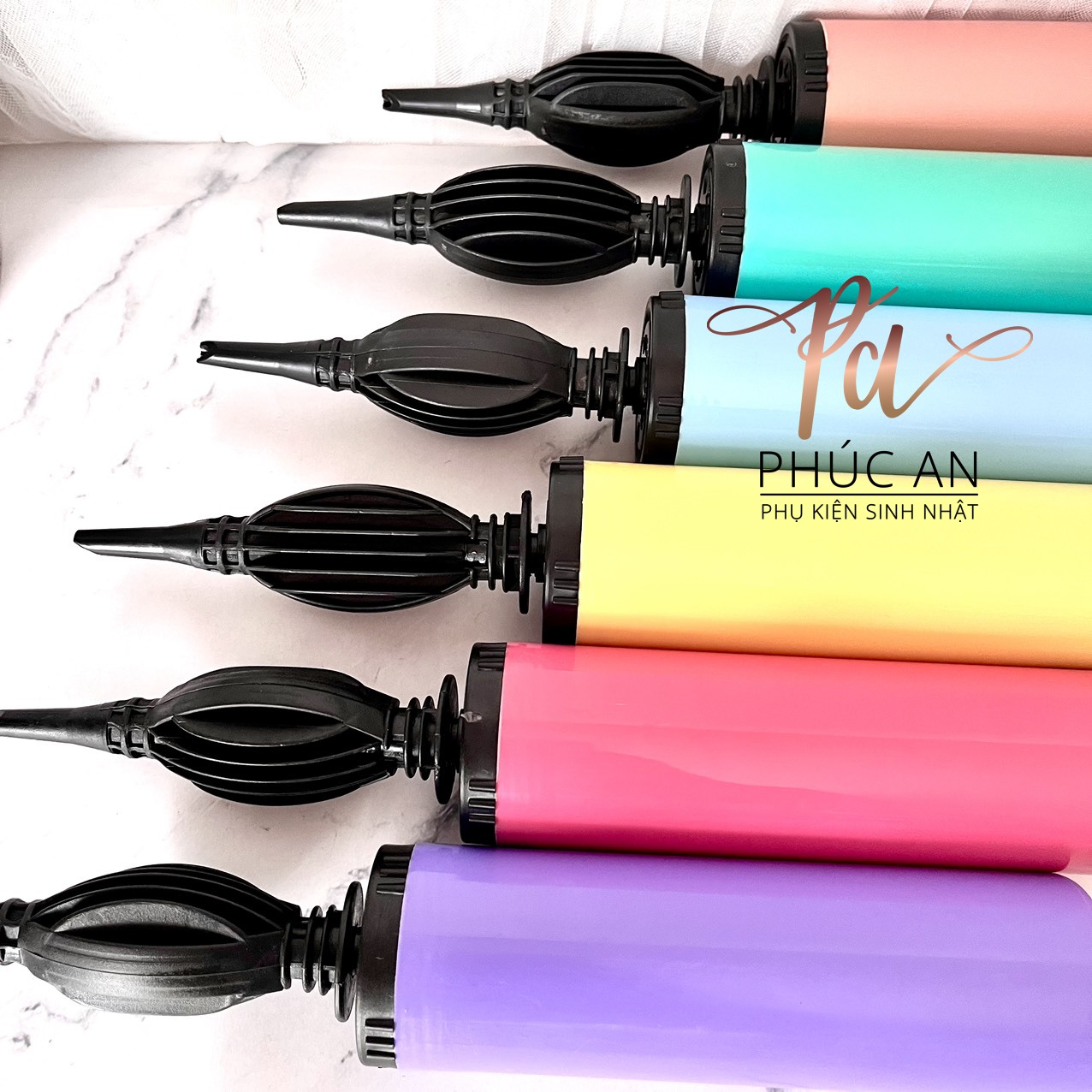 Bơm bóng cầm tay 28cm