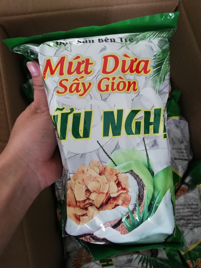1 bịch mứt dừa sấy khô (270g)