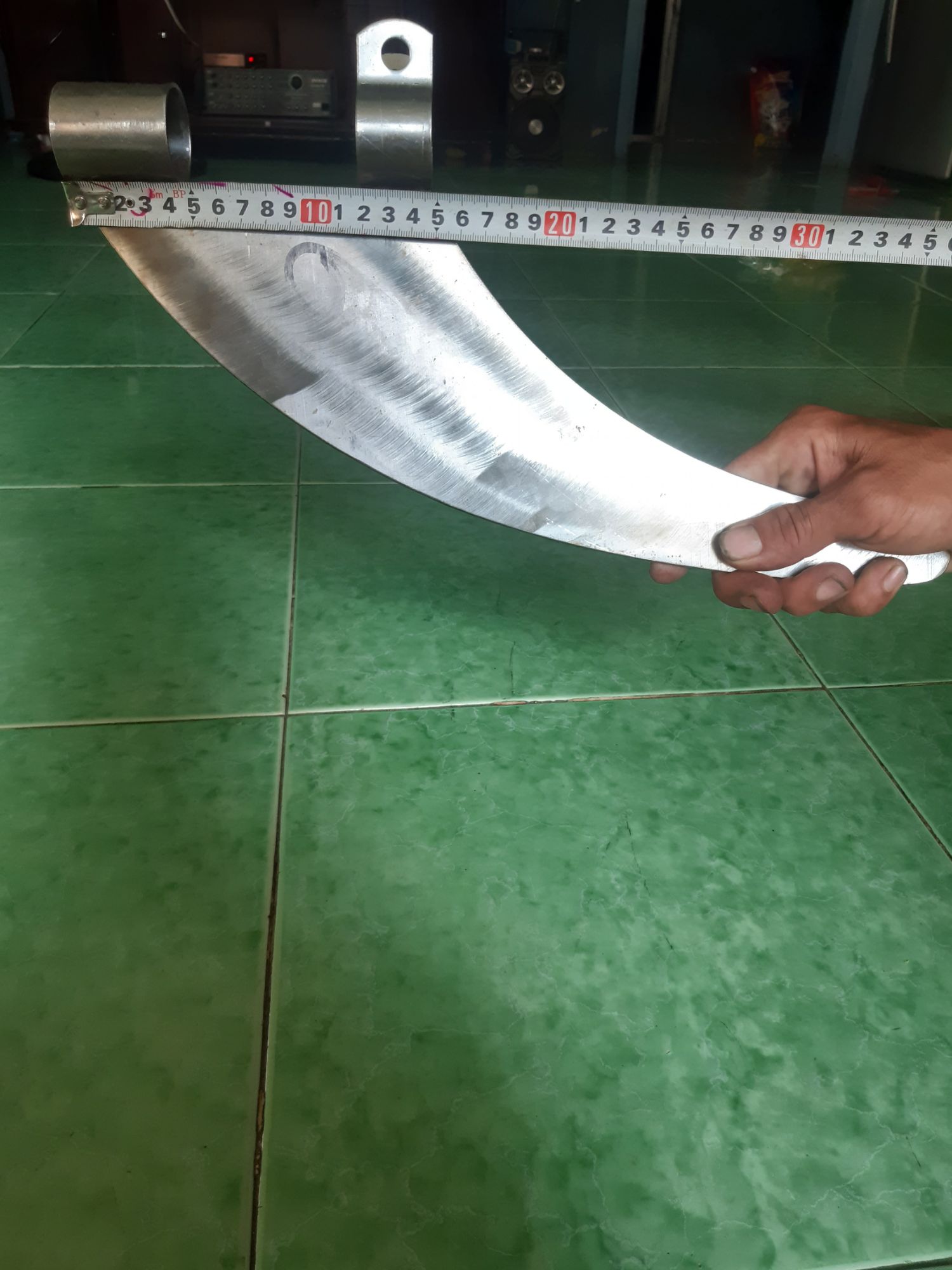 Bánh lái (thái) inox gắng dàn láp đuôi tôm