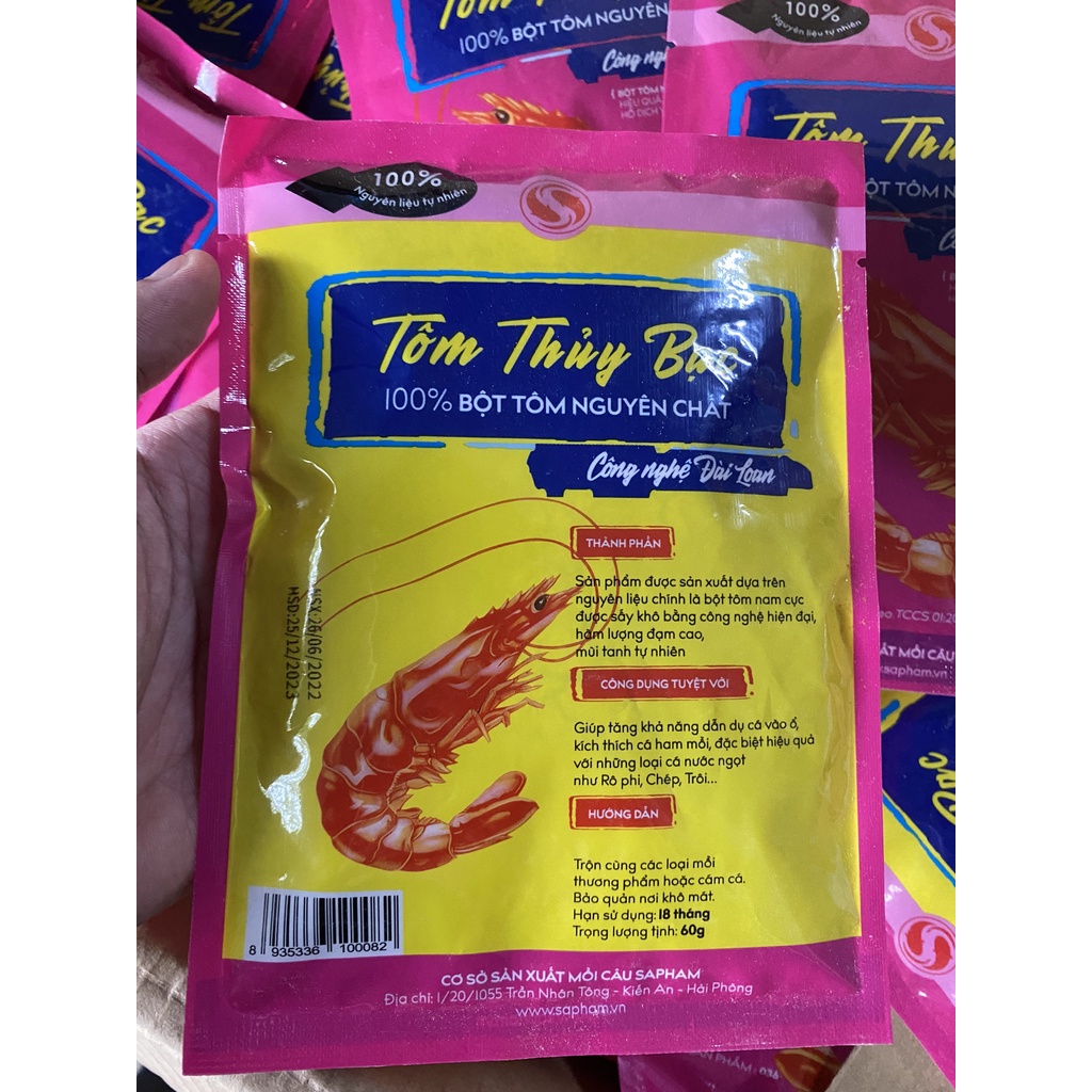 Mồi SA PHẠM - Tôm thuỷ bạc