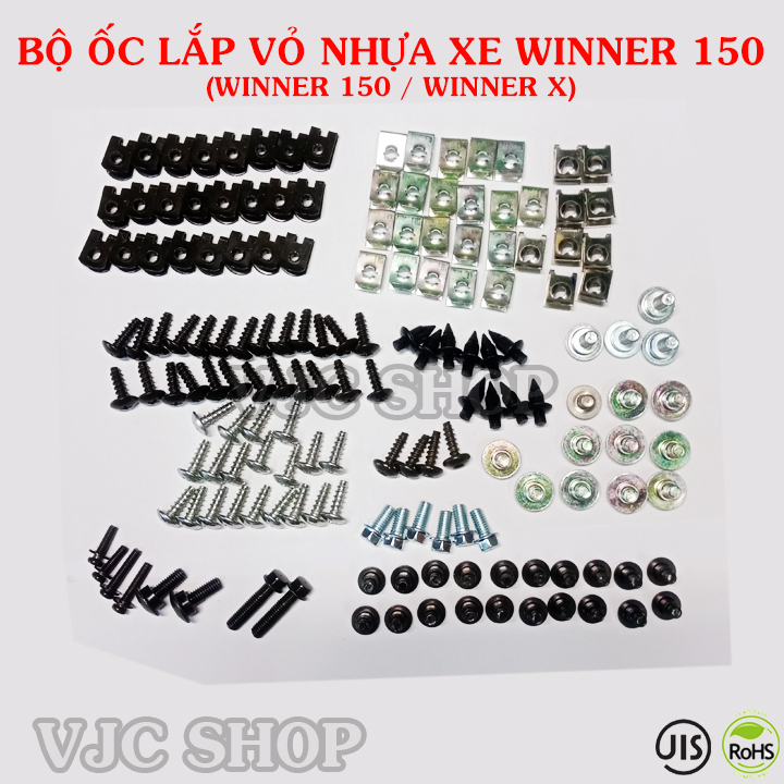 Bộ ốc vít lắp vỏ nhựa xe FUTURE NEO GT