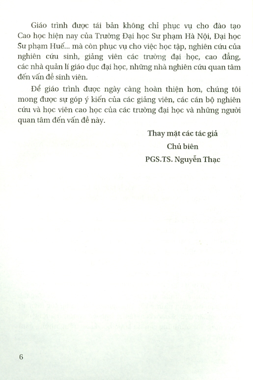 Tâm Lí Học Sư Phạm Đại Học
