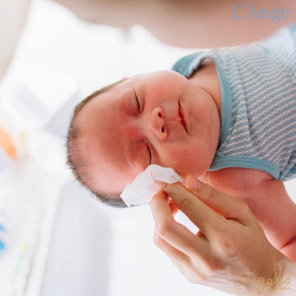 [Chính Hãng Siêu Sale] L'ange khăn vải đa năng 1 bịch 100 miếng