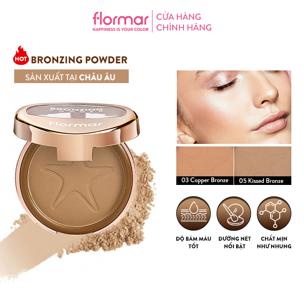 Phấn Tạo Khối Flormar Bronzing Powder 11g
