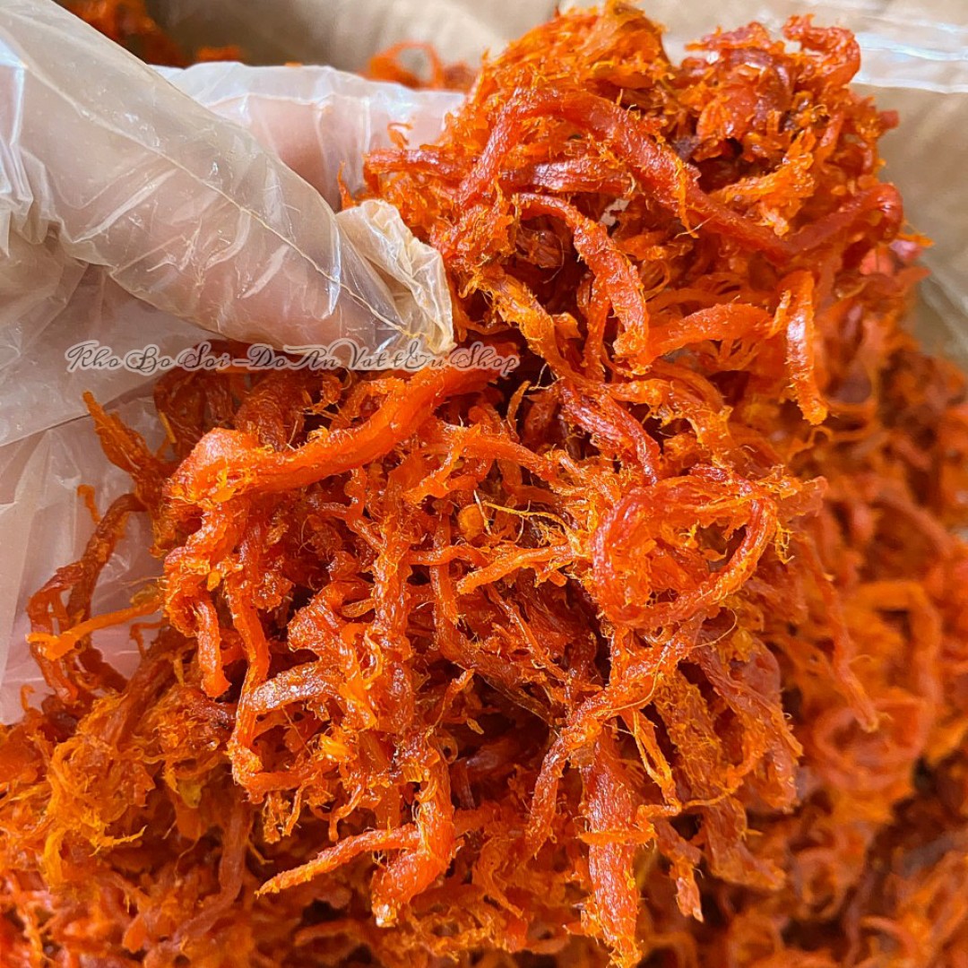 [HCM]Khô Bò Cay Xé Sợi (Dai-Mềm) - 100gr