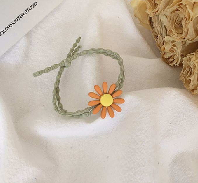Dây cột tóc buộc tóc cho nữ và bé gái dễ thương xinh xắn nhiều màu sắc có nút điều chỉnh