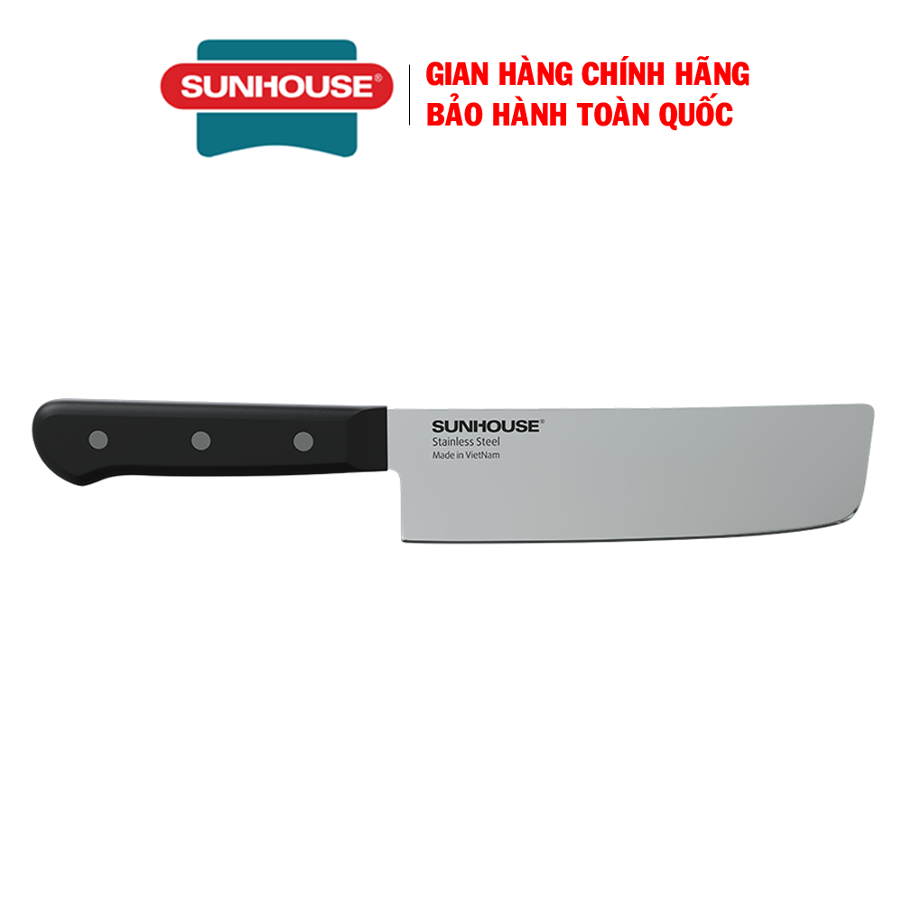 DAO THÁI SUNHOUSE KS-KN165SS - Dao gọt hoa quả - Dao gọt trái cây - Dao làm bếp - Dao thái rau - Dao thái xịn - Dao thép không gỉ